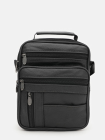 Мессенджер Borsa Leather модель K16683-3bl-black Фото