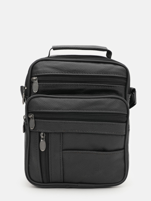 Мессенджер Borsa Leather модель K16683-3bl-black Фото