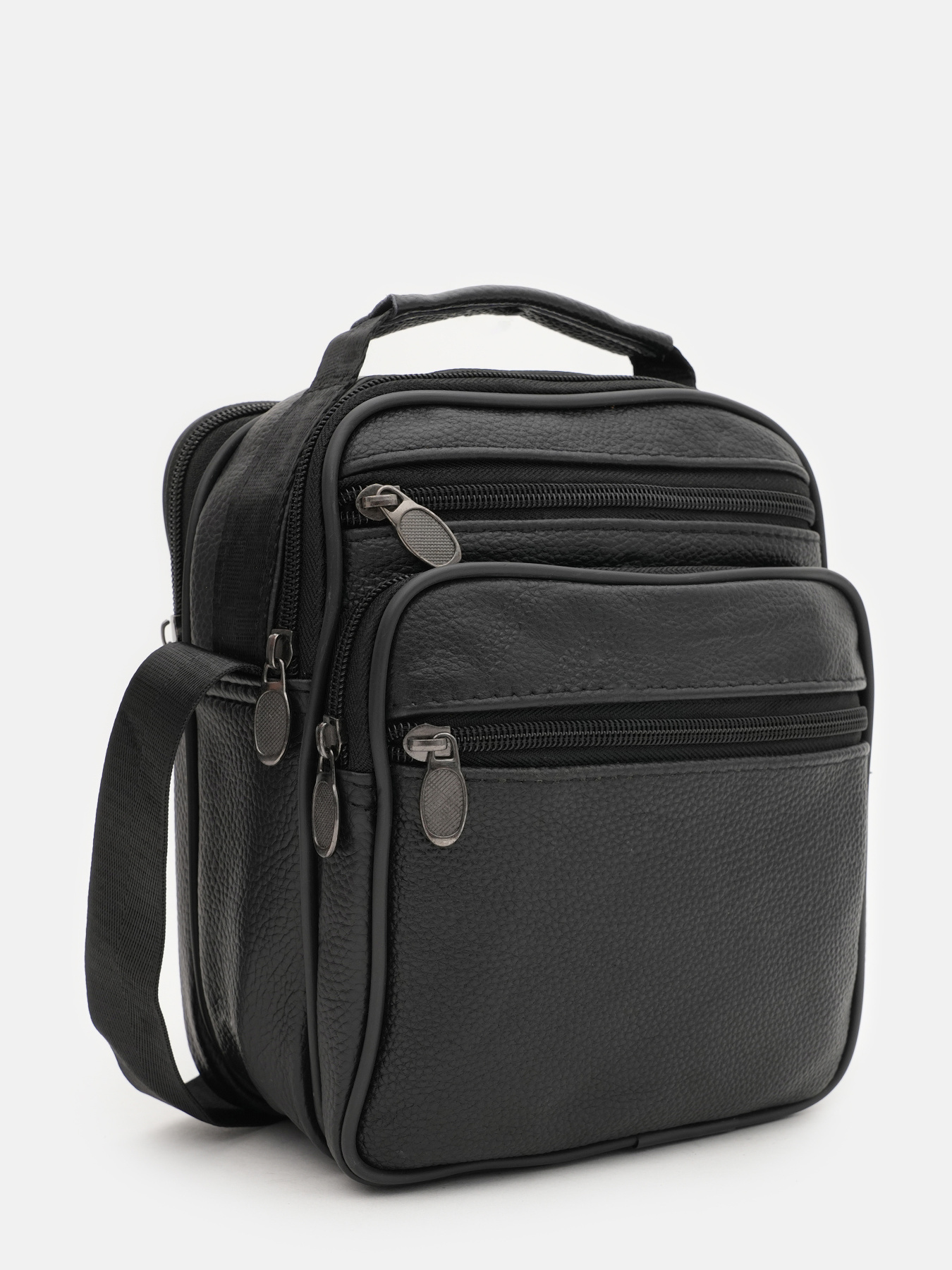 Мессенджер Borsa Leather модель K16685-2-black Фото