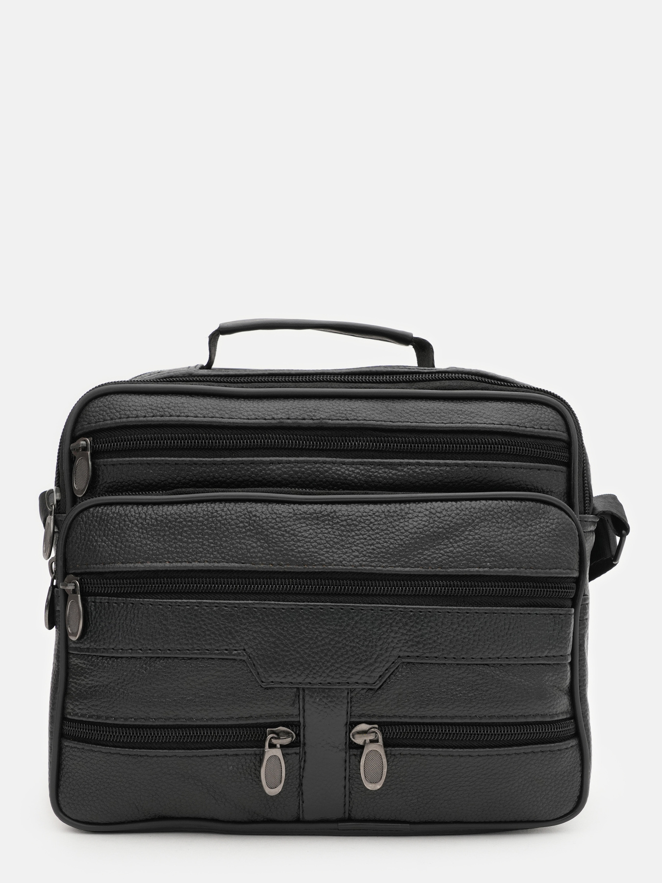 Мессенджер Borsa Leather модель K16687-3-black Фото