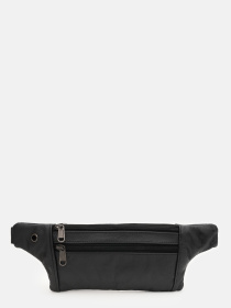 Поясная сумка Borsa Leather модель K1ky614bl-black Фото