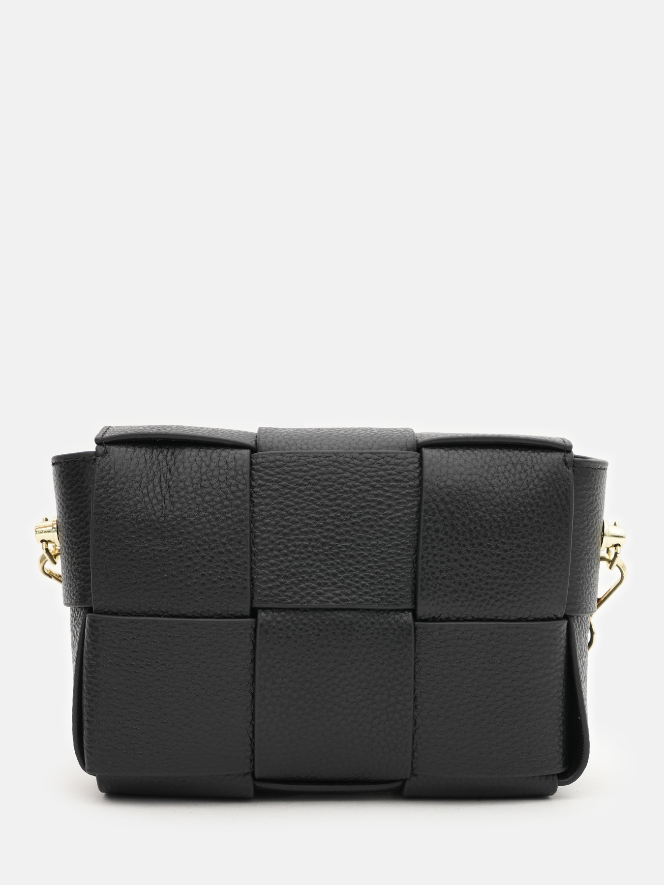 Сумка Borsa Leather модель K12118bl-black Фото