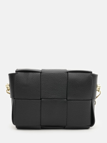 Сумка Borsa Leather модель K12118bl-black Фото