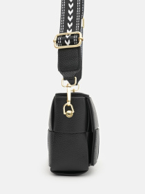 Сумка Borsa Leather модель K12118bl-black Фото