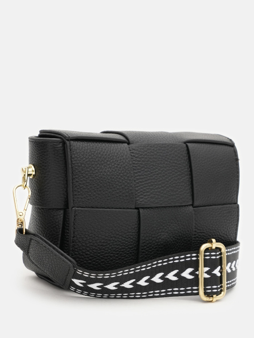 Сумка Borsa Leather модель K12118bl-black Фото