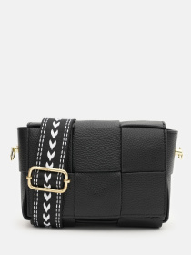 Сумка Borsa Leather модель K12118bl-black Фото