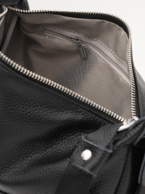 Сумка Borsa Leather модель K12242bl-black Сумка Borsa Leather модель K12242bl-black Фото