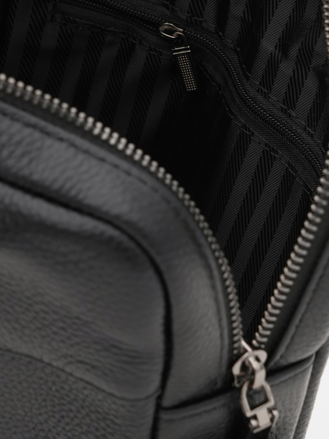 Мессенджер Borsa Leather модель K1265-3bl-black Фото