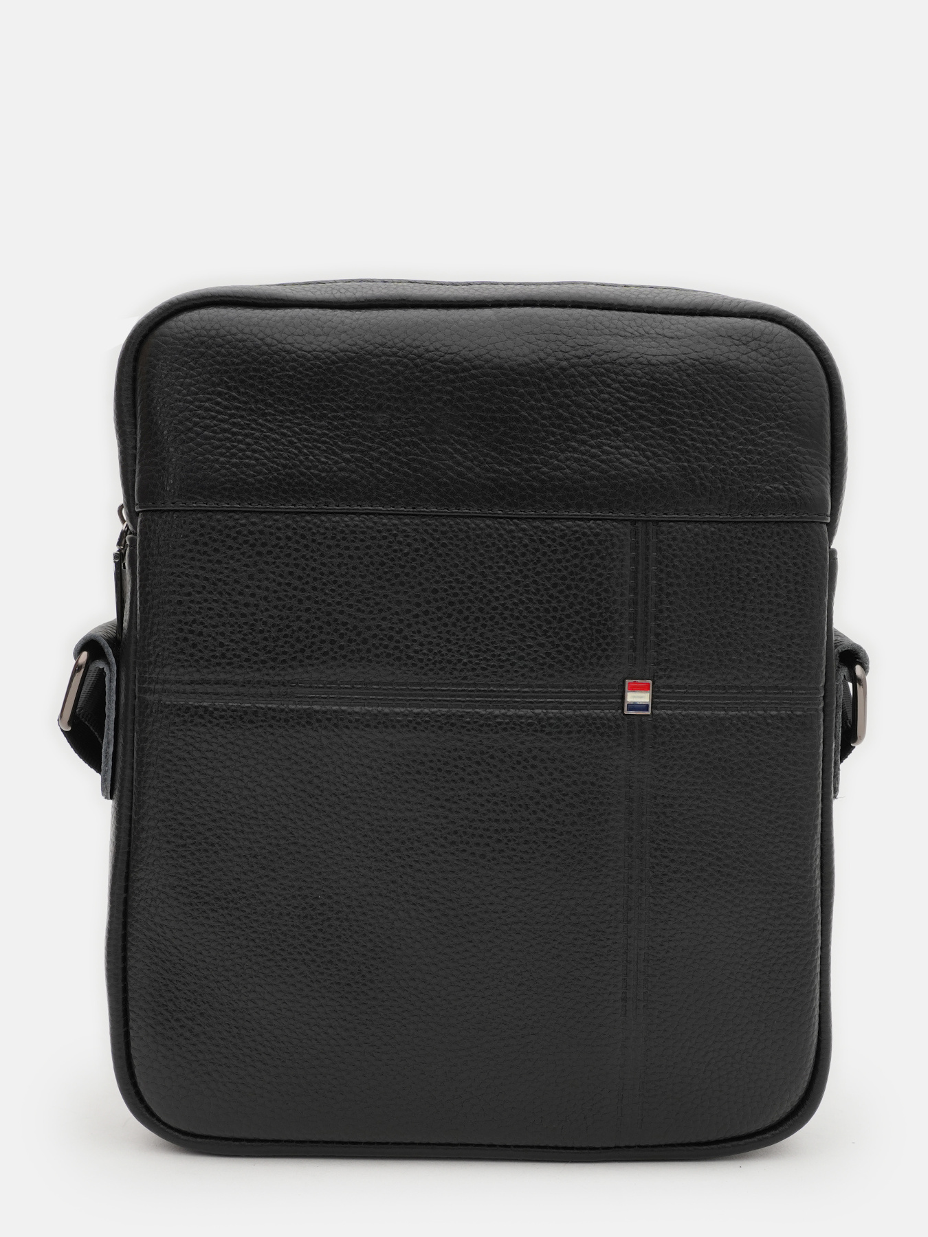 Мессенджер Borsa Leather модель K1265-3bl-black Фото