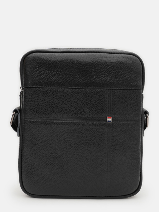 Мессенджер Borsa Leather модель K1265-3bl-black Фото