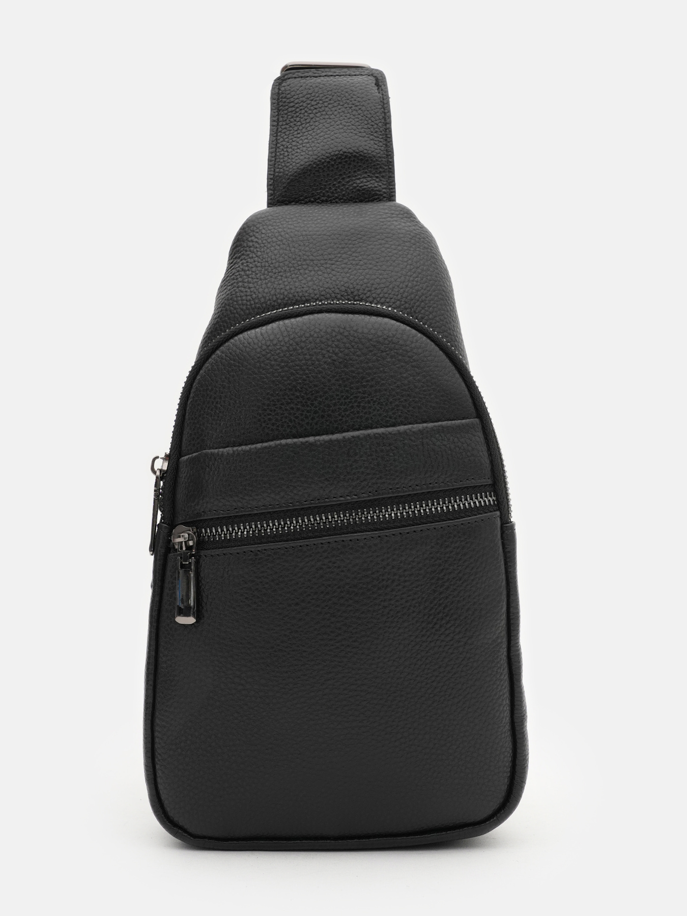 Рюкзак Borsa Leather модель K13295bl-black Фото