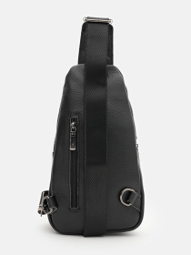 Рюкзак Borsa Leather модель K13295bl-black Фото