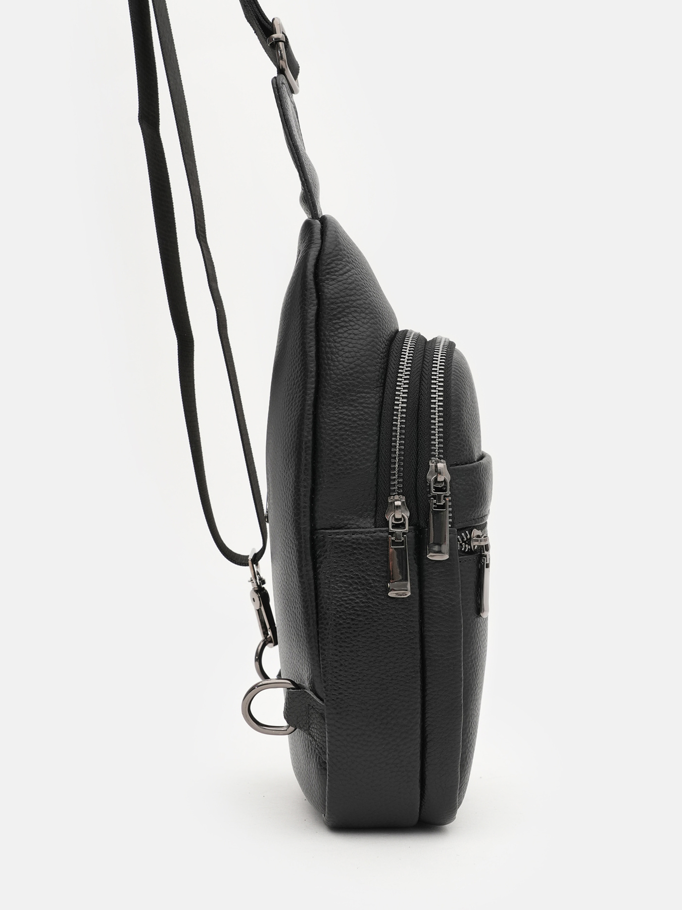 Рюкзаки Borsa Leather модель K13295bl-black Фото