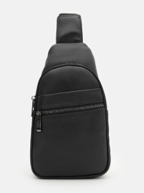 Повсякденний рюкзак Borsa Leather модель K13295bl-black Фото