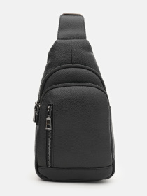 Рюкзак Borsa Leather модель K1328b-black Фото