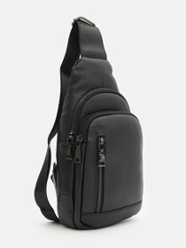 Повсякденний рюкзак Borsa Leather модель K1328b-black Фото