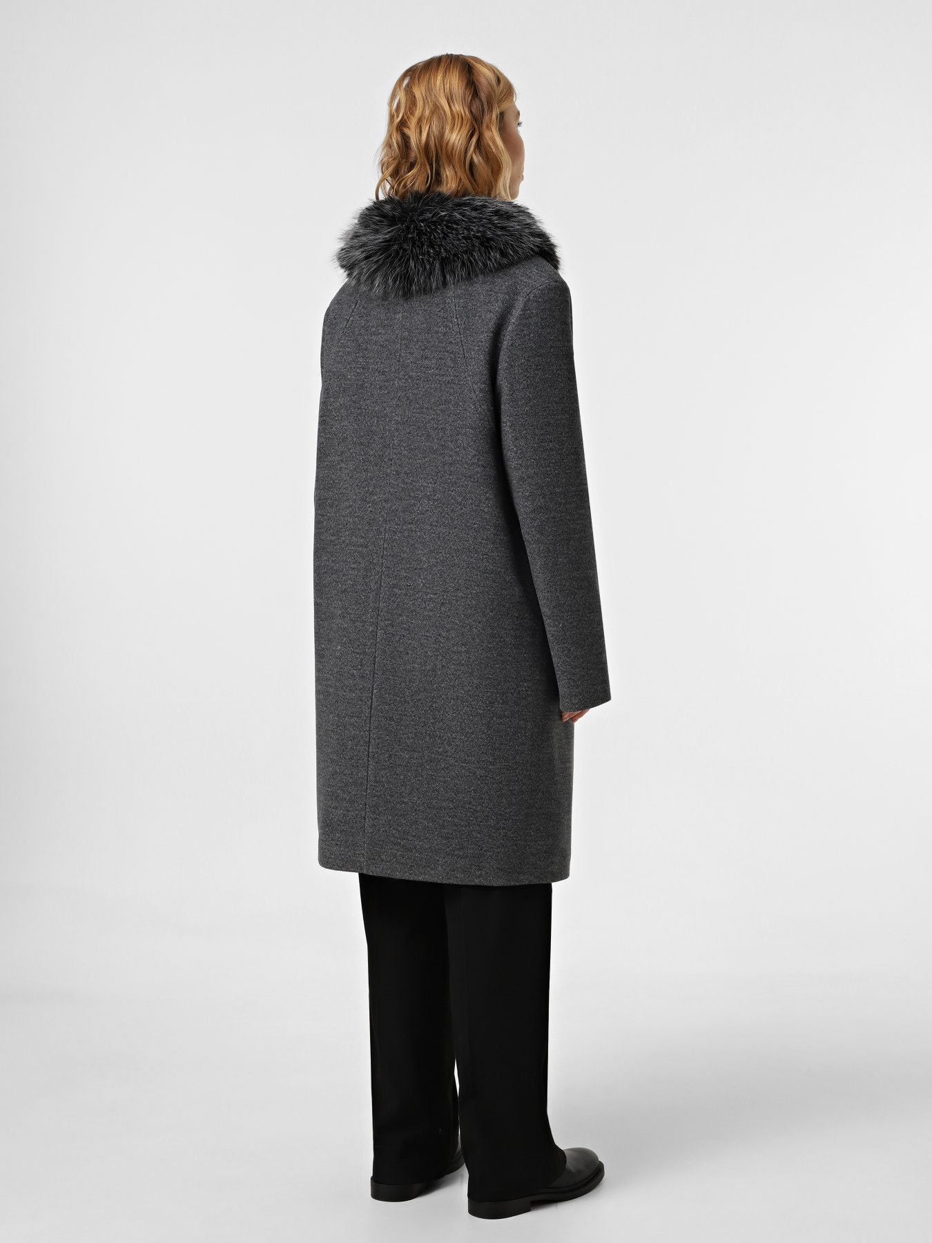 Пальто с утеплителем Danna модель 1981GR Фото