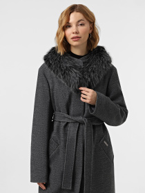 Пальто с утеплителем Danna модель 1981GR Фото