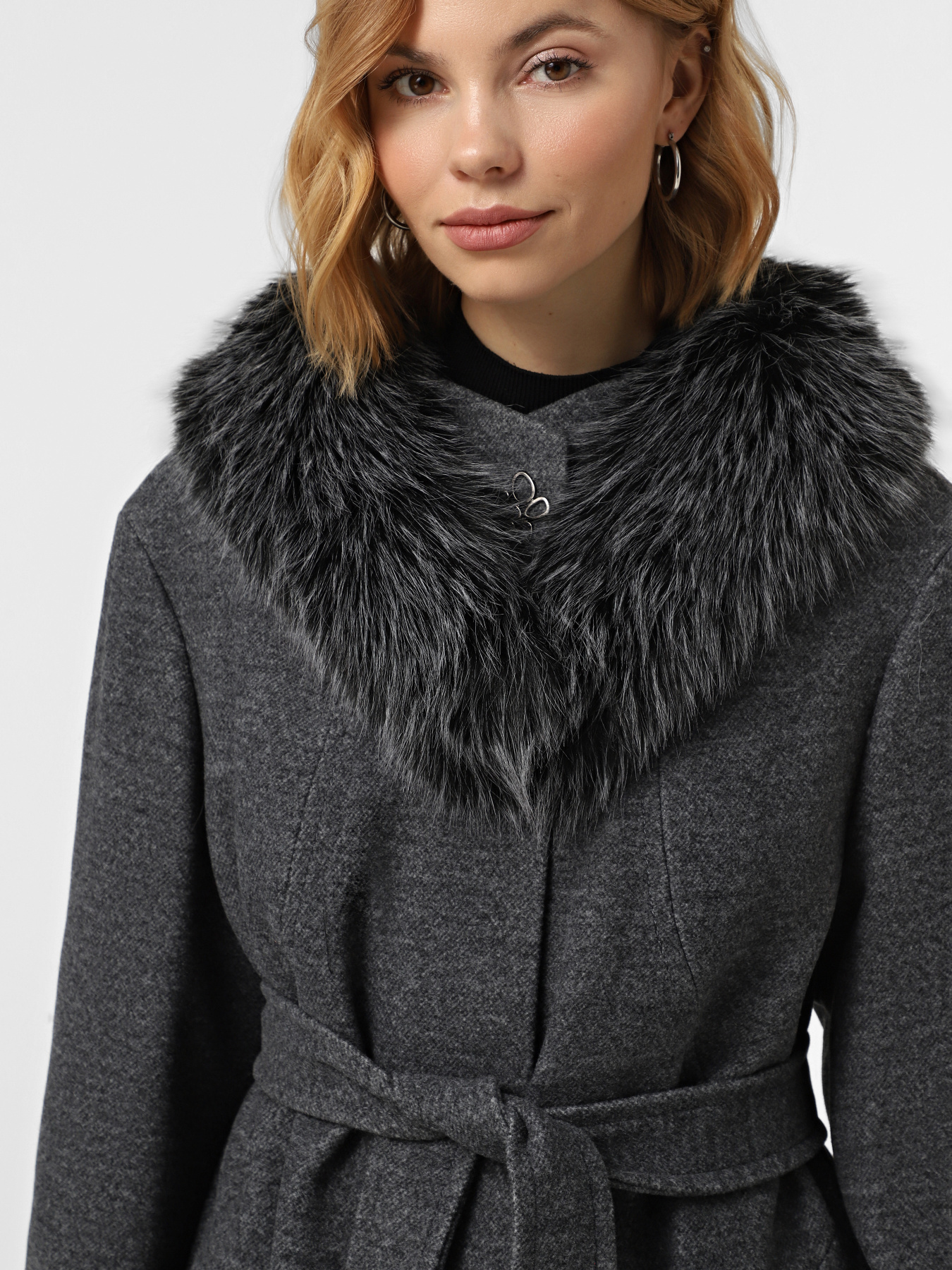 Пальто з утеплювачем Danna модель 1981GR Фото