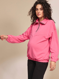 Свитшот Yula mama Nanna модель NannaSW-33.021CrimsonYLMMSWT Фото