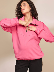 Світшот Yula mama Nanna модель NannaSW-33.021CrimsonYLMMSWT Фото