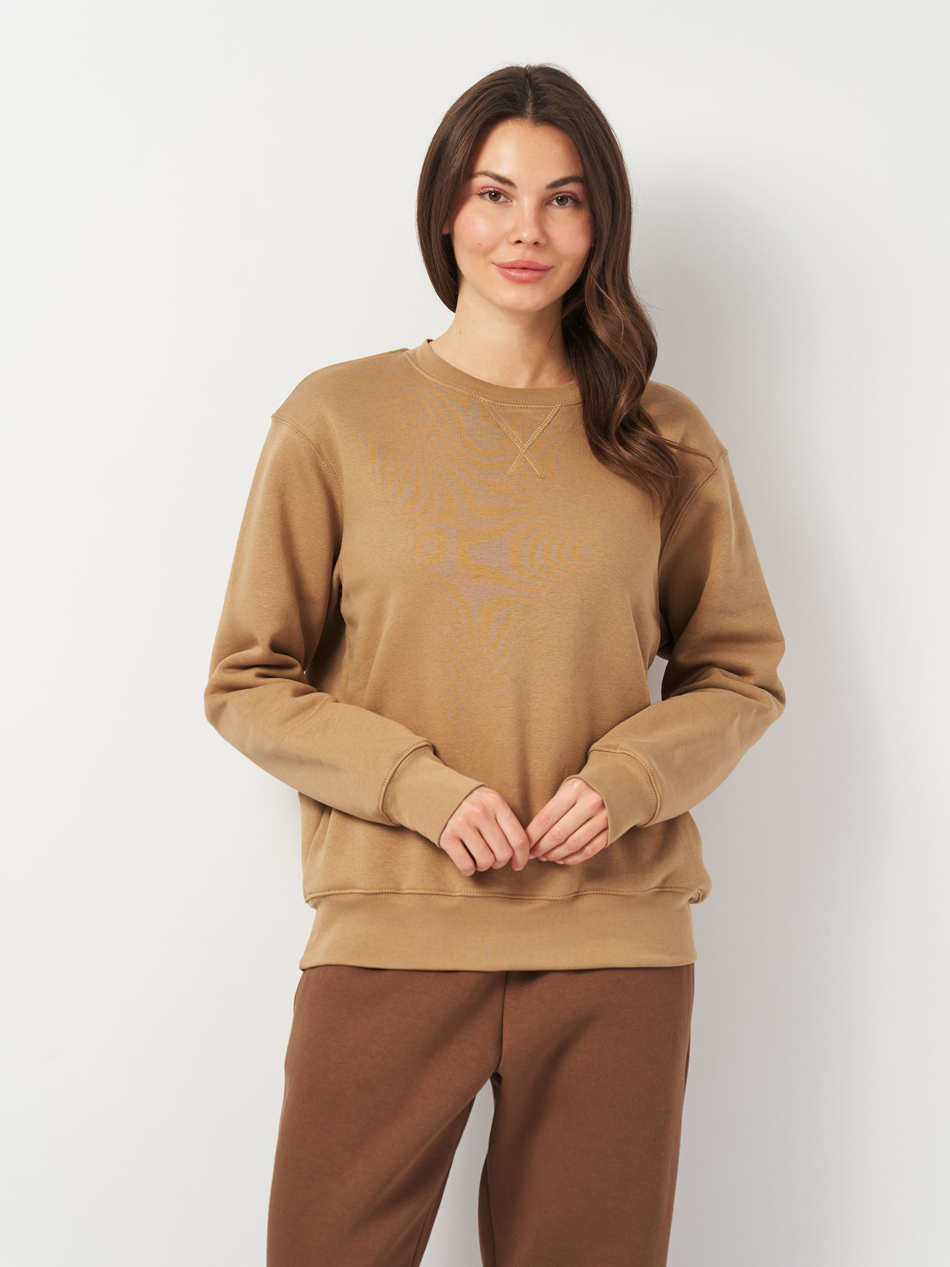 Свитшот Роза модель 240428_toffee Фото