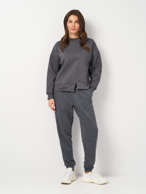 Свитшот Роза модель 231010_grey Фото