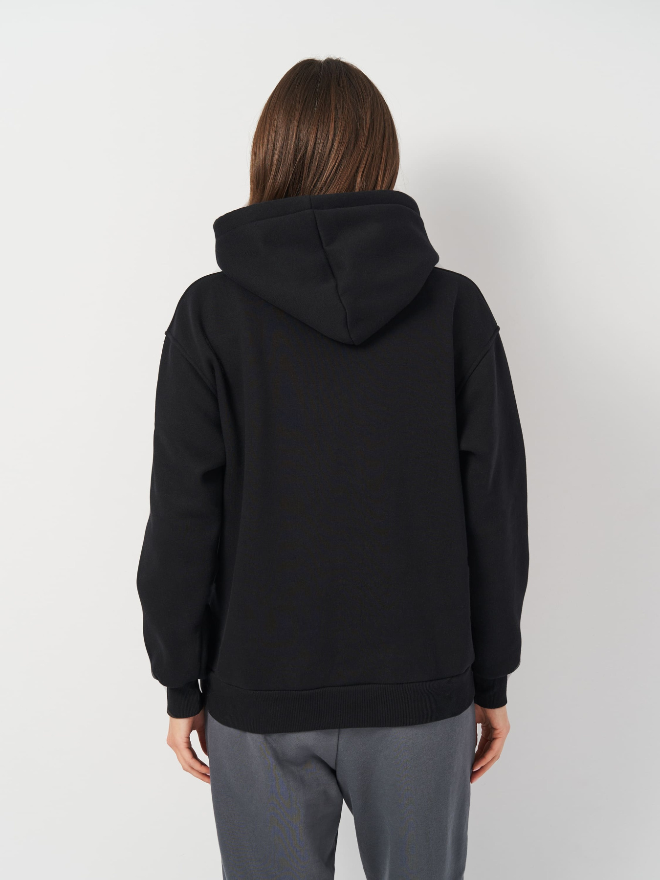 Худи Роза модель 240410_black Фото