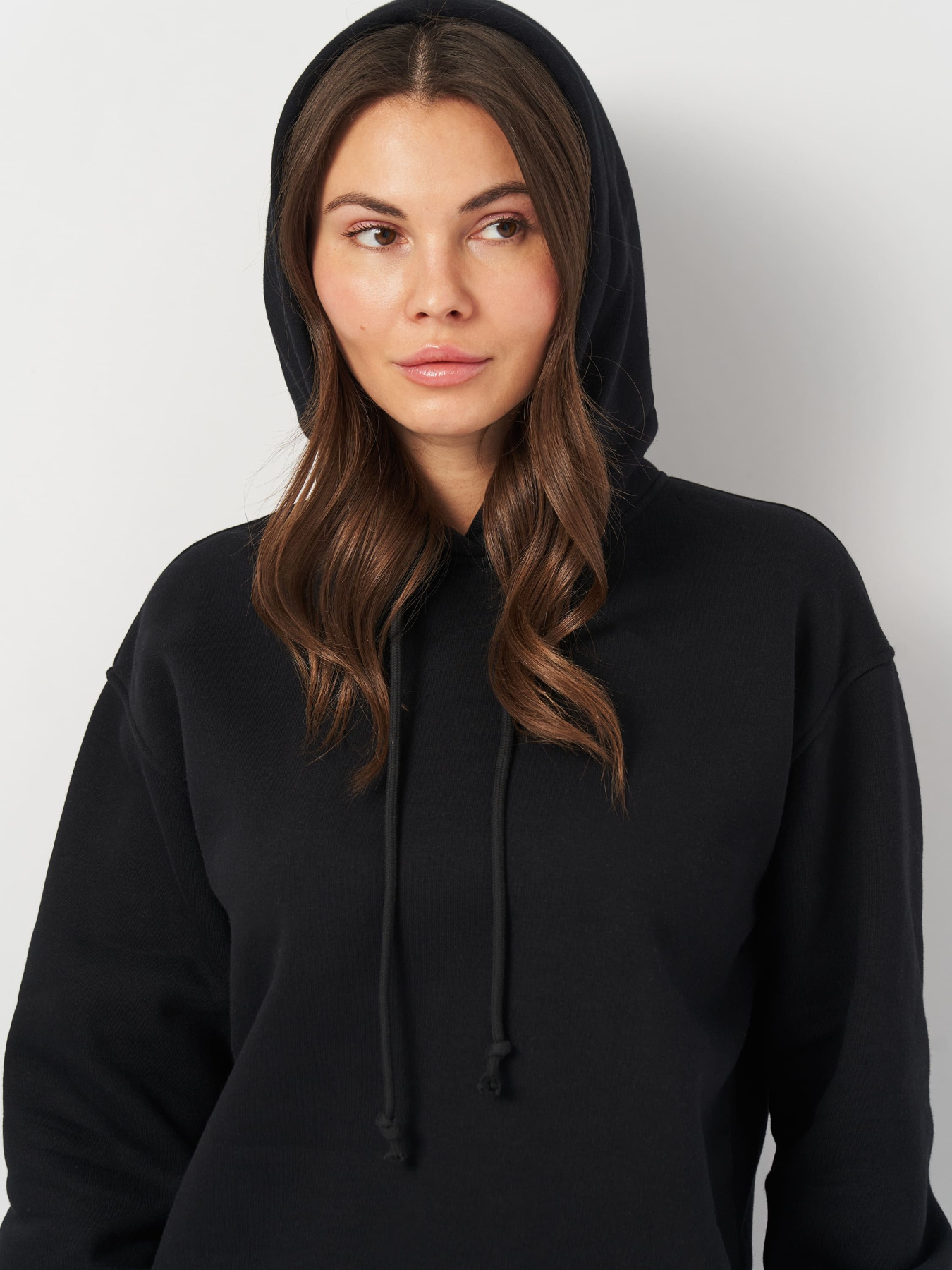 Худи Роза модель 240410_black Фото