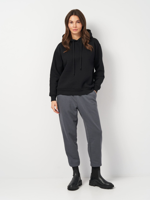 Худи Роза модель 240410_black Фото