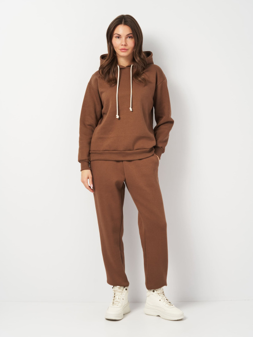 Худи Роза модель 240410_chocolate Фото