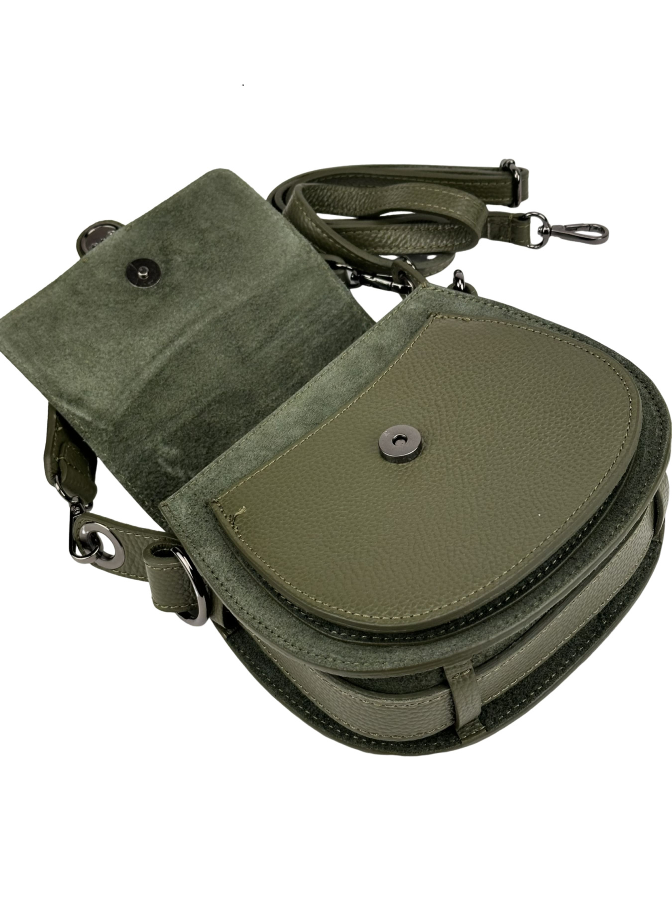 Кросс-боди RoyalBag модель F-IT-9887GR-D Фото