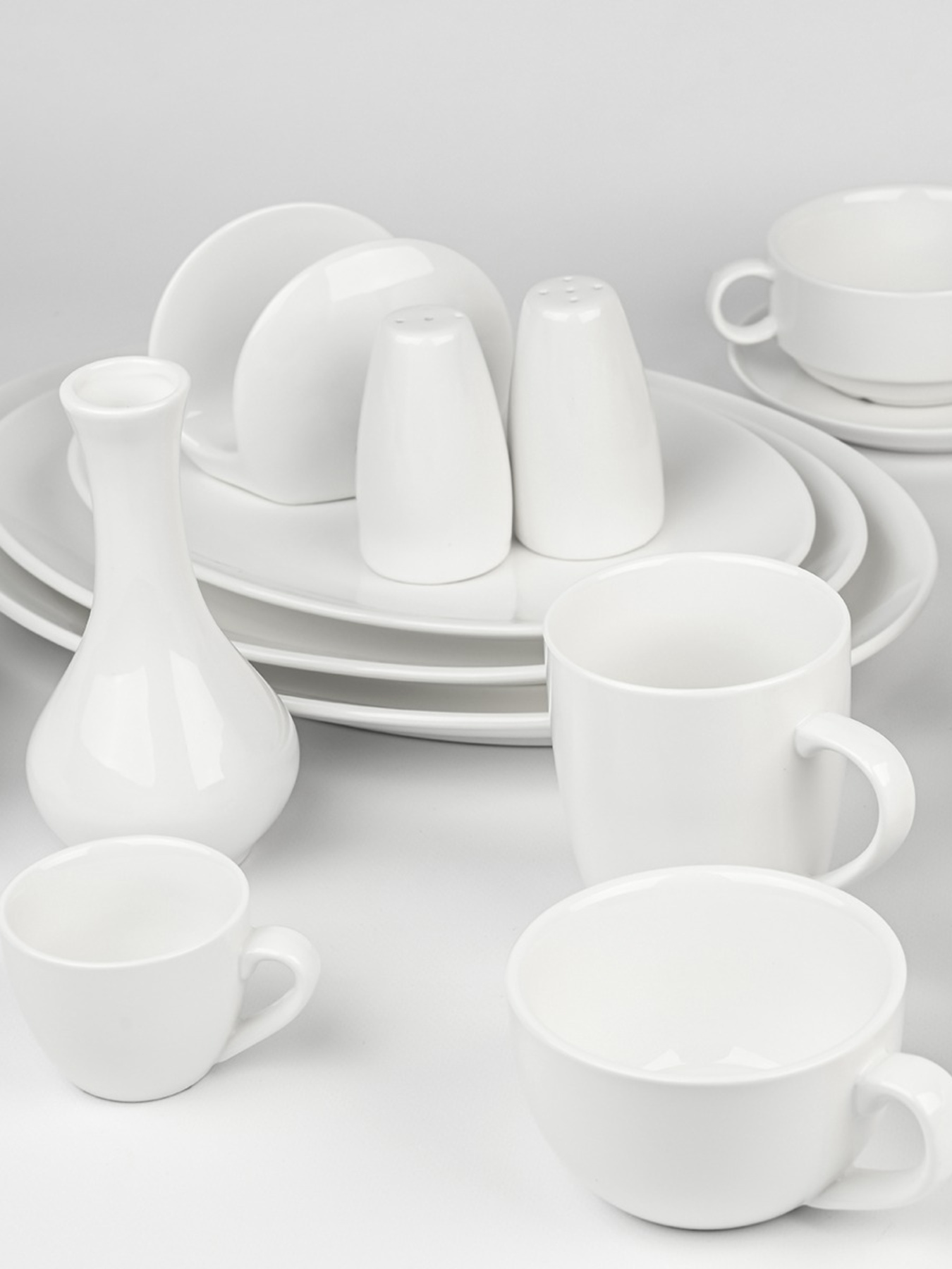 Кружка "Жемчужина" фарфоровая белая MBM MY HOME модель KP-99 WHITE Фото