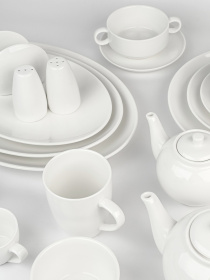 Кружка "Жемчужина" фарфоровая белая MBM MY HOME модель KP-99 WHITE Фото