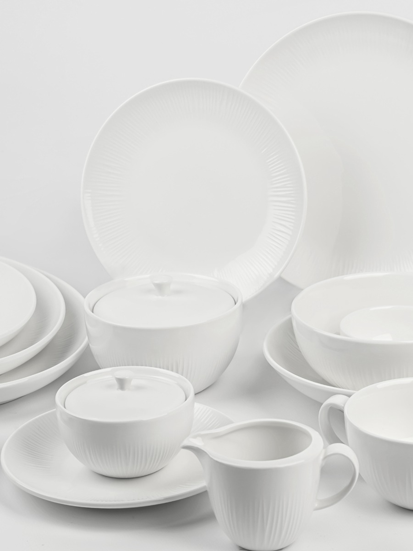 Сахарница "Луч" фарфоровая белая MBM HOME модель KP-113 WHITE Фото