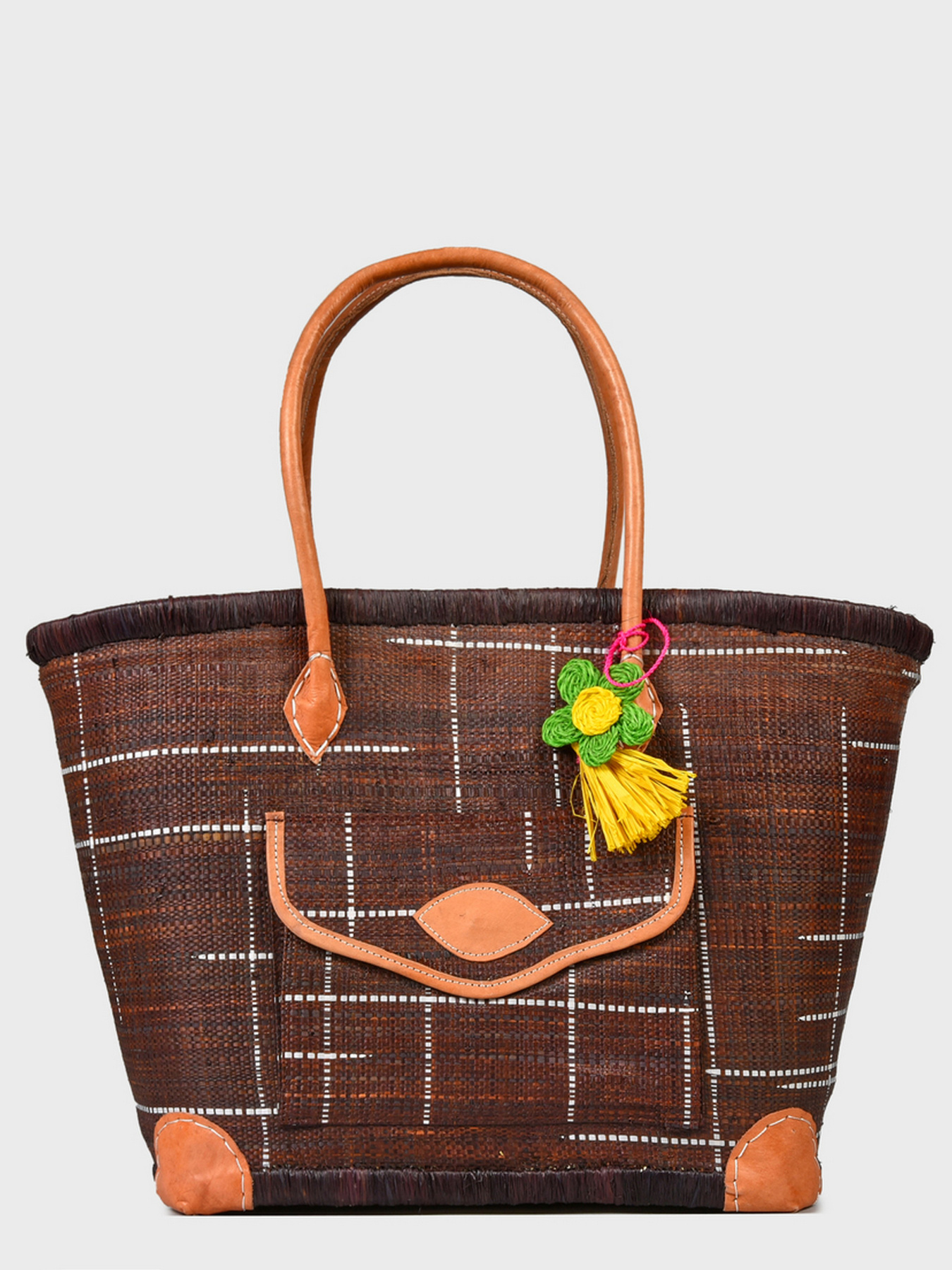 Пляжная сумка Le Comptoir de la plage модель Manjopika_Braun Фото