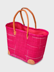 Пляжная сумка Le Comptoir de la plage модель Manjopika_Fucsia Фото