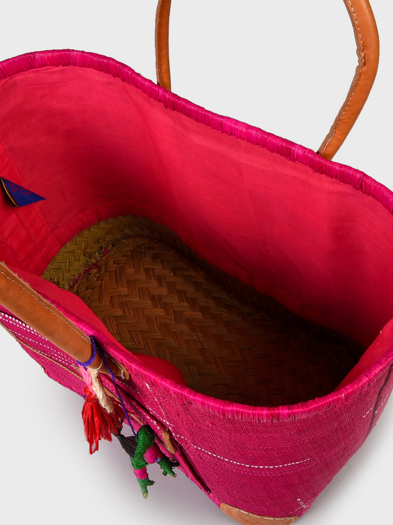 Пляжная сумка Le Comptoir de la plage модель Manjopika_Fucsia Фото