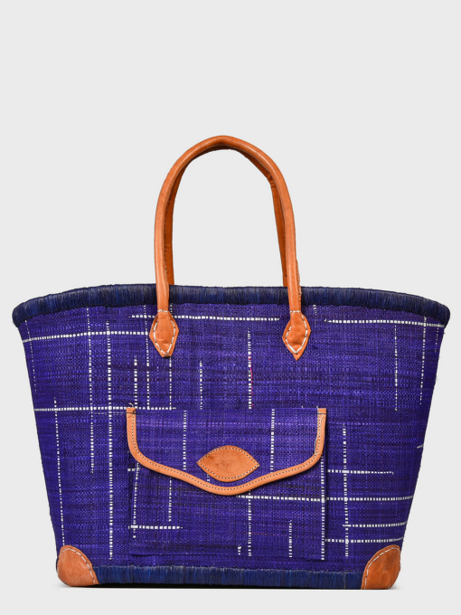 Пляжная сумка Le Comptoir de la plage модель Manjopika_Blue Фото