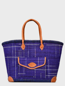 Пляжна сумка Le Comptoir de la plage модель Manjopika_Blue Фото