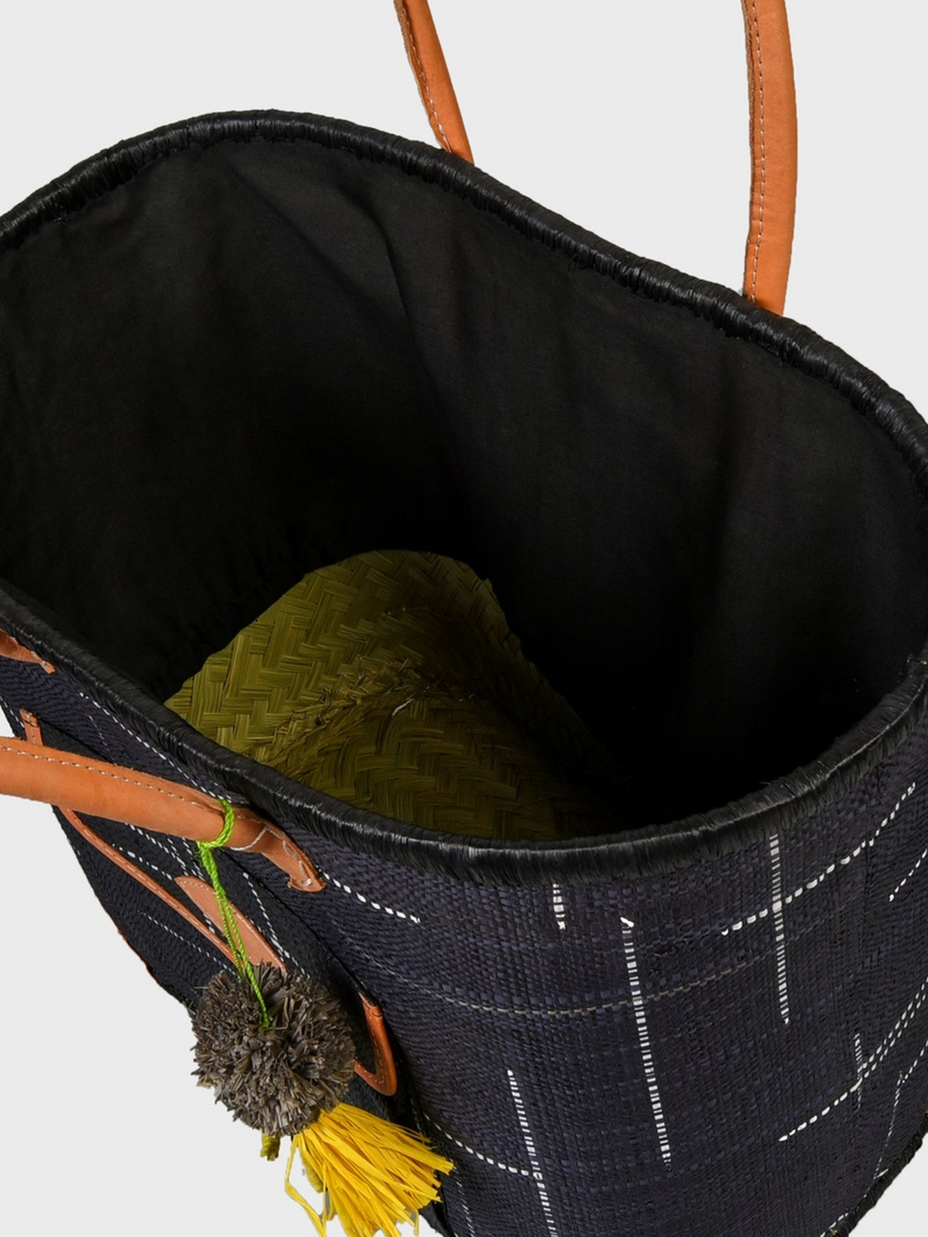 Пляжная сумка Le Comptoir de la plage модель Manjopika_Black Фото