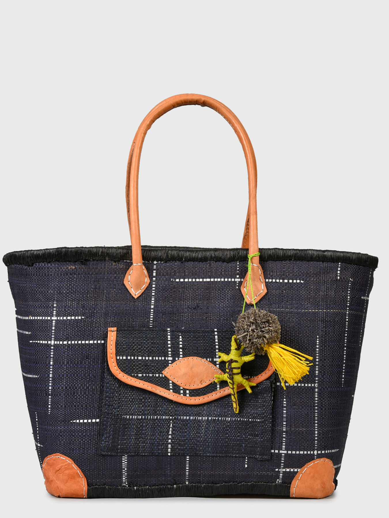 Пляжная сумка Le Comptoir de la plage модель Manjopika_Black Фото