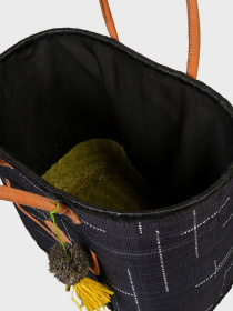 Пляжная сумка Le Comptoir de la plage модель Manjopika_Black Фото