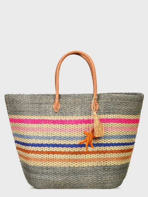 Пляжна сумка Le Comptoir de la plage модель Kirindy_SGM_GRI Фото