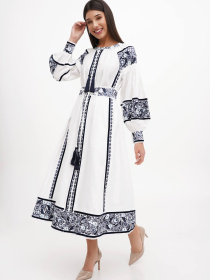 Вышитое платье Golden Trinity модель BARD01 Фото