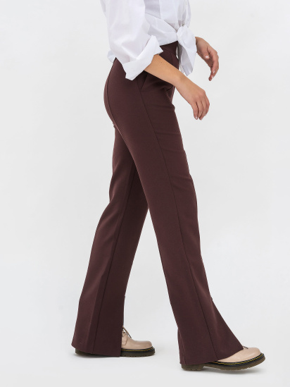 Брюки Lesia модель BrownKlerisWPNTLS — фото 3 - INTERTOP