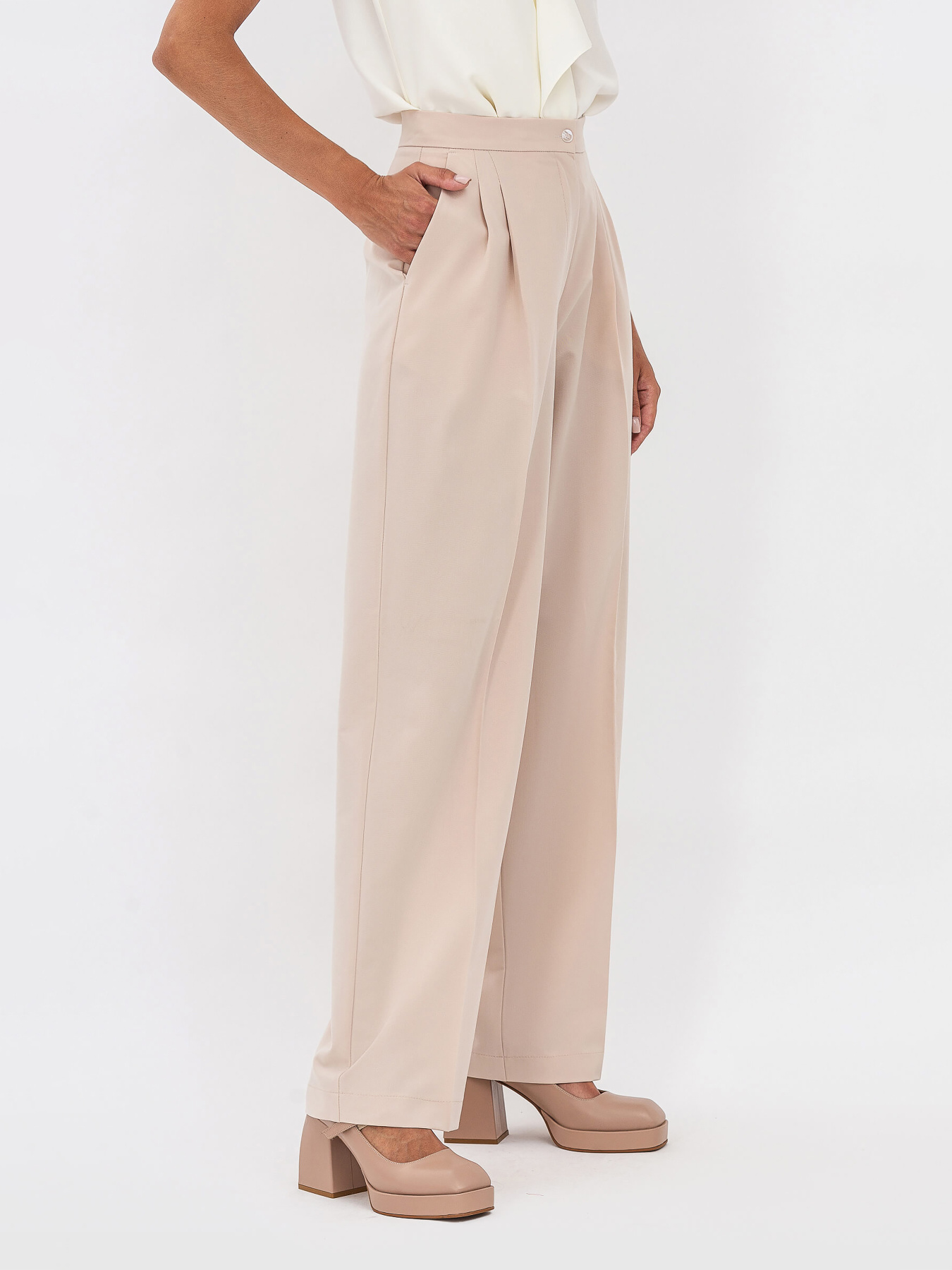 Брюки Lesia модель BeigeAmikaWPNTLS Фото