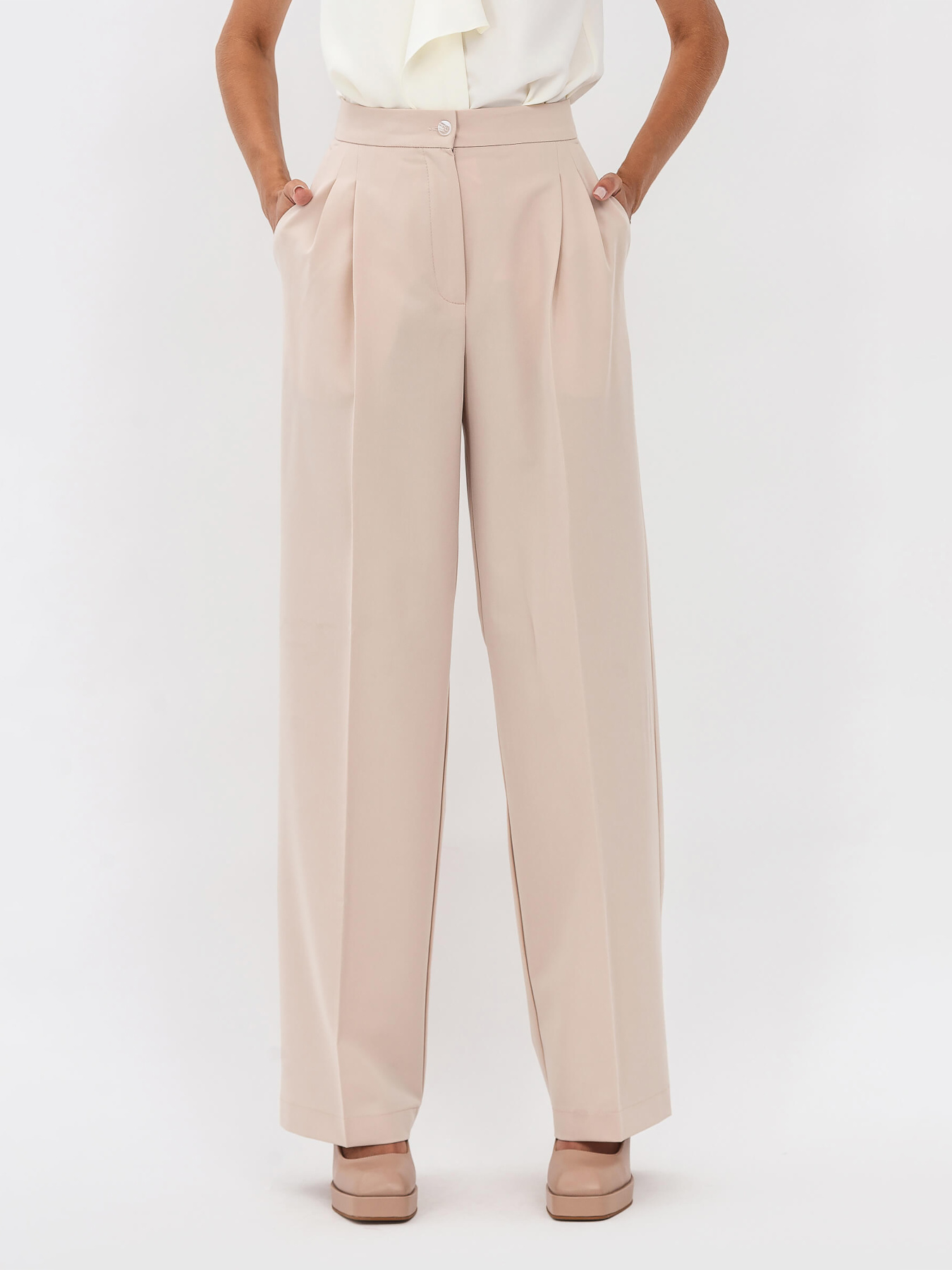 Брюки Lesia модель BeigeAmikaWPNTLS Фото