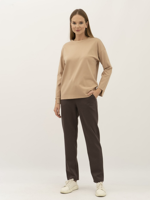 Брюки Lesia модель Deka01BrownWPNTLS Фото