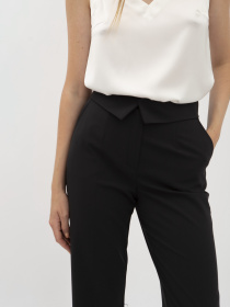 Штани Lesia модель Unati001BlackWPNTLS Фото